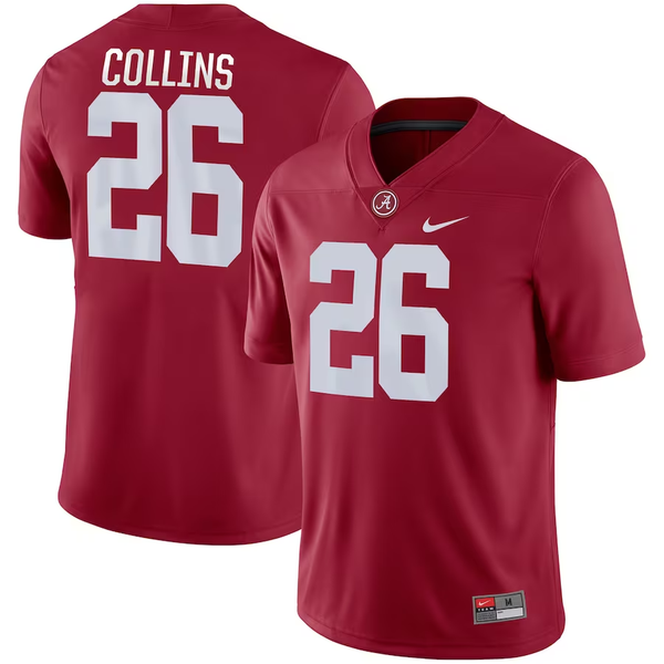 Men's Alabama Crimson Tide Landon Collins #26 Crimson Player Game Jersey