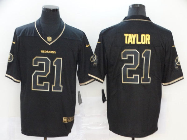 Men's Washington Redskins Sean Taylor #21 Black Player Game Jersey