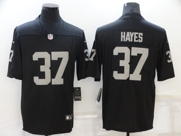 Men's Las Vegas Raiders Lester Hayes #37 Black Game Jersey