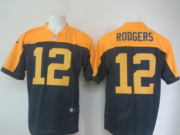 Green Bay Packers #12 Aaron Rodgers Game Jersey Men's Size