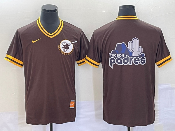 Men's San Diego Padres Brown Cooperstown Collection Team Jersey