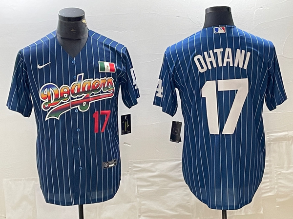 Men's Los Angeles Dodgers Shohei Ohtani #17 Royal Alternate Game Jersey