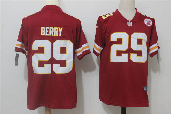 Men's Kansas City Chiefs Eric Berry #29 Red Game Jersey