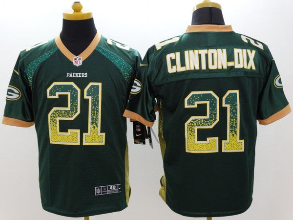 Men's Green Bay Packers Ha Ha Clinton-Dix #21 Green Game Jersey