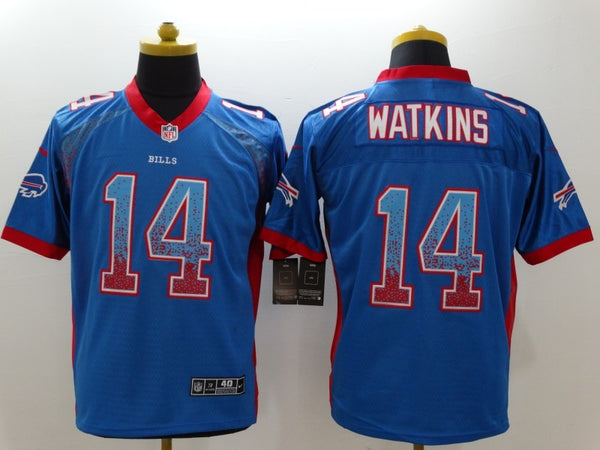 Men's Buffalo Bills Sammy Watkins #14 Blue Game Jersey