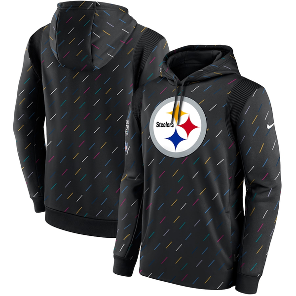 Men's Pittsburgh Steelers NFL 2021 Salute to Service Hoodie Black