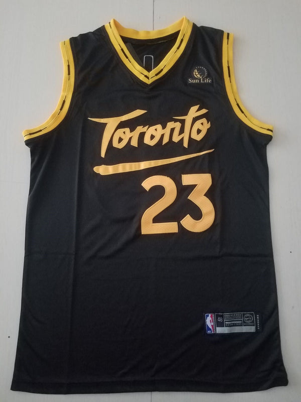 Men's Toronto Raptors Fred VanVleet Black 2020/21 Swingman Jersey - City Edition