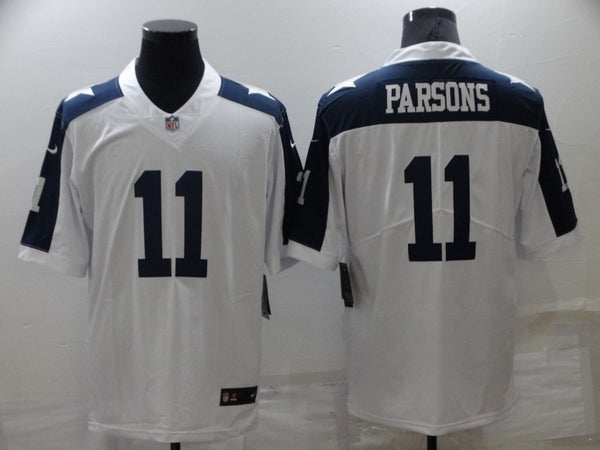 Men's Dallas Cowboys Micah Parsons #11 White Player Jersey