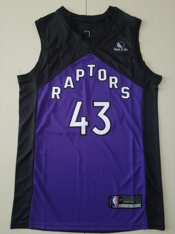 Men's Toronto Raptors Pascal Siakam Black/Purple 2020/21 Swingman Player Jersey