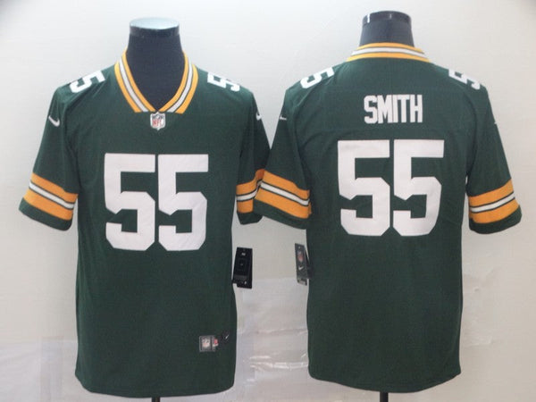 Men's Green Bay Packers Za'Darius Smith #55 Green Game Jersey