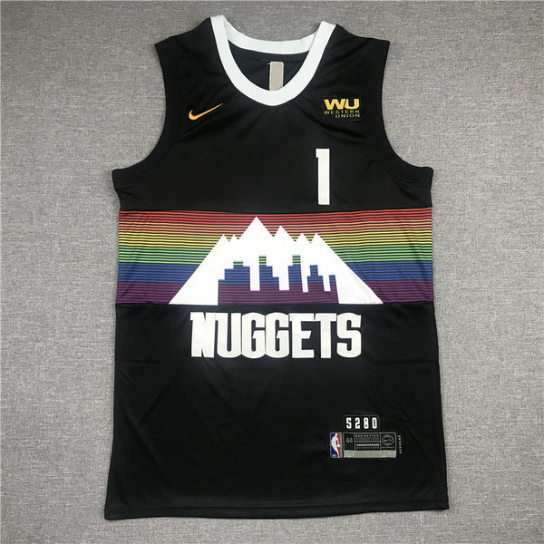 Men's Denver Nuggets Michael Porter Jr. #1 NBA Black Jersey