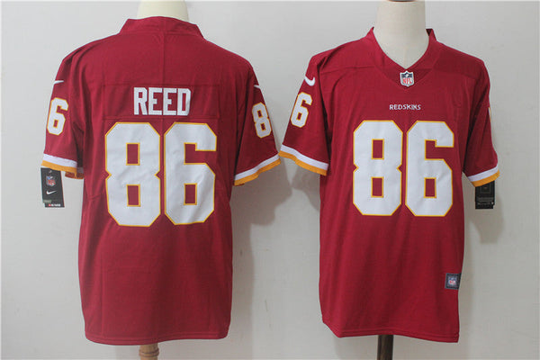 Men's Washington Redskins Jordan Reed #86 Red Game Jersey