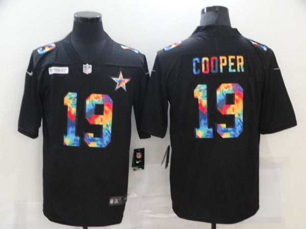 Men's Dallas Cowboys Amari Cooper #19 Black Game Player Jersey