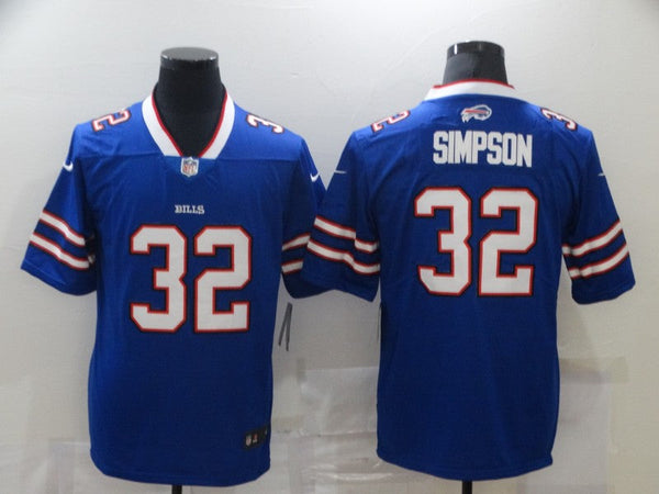 Men's Buffalo Bills O. J. Simpson #32 Blue Game Player Jersey