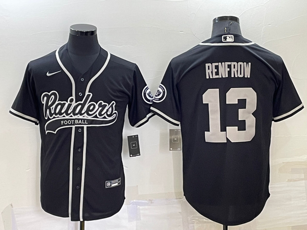 Men's Las Vegas Raiders Hunter Renfrow #13 Black Game Jersey Joint Edition