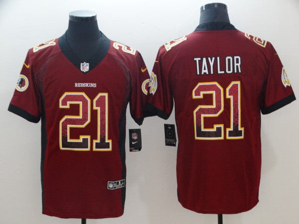 Men's Washington Redskins Sean Taylor #21 Red Player Game Jersey