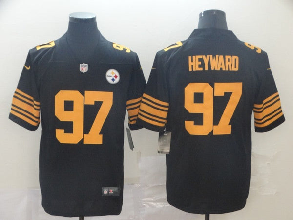 Men's Pittsburgh Steelers Cameron Heyward #97 Black Alternate Legend Jersey