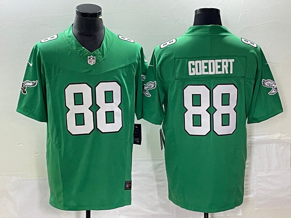 Men's Philadelphia Eagles Dallas Goedert #88 Kelly Green Game Jersey