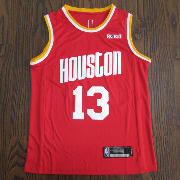 Men's Houston Rockets James Harden #13 NBA Player Replica Jersey - Retro Red