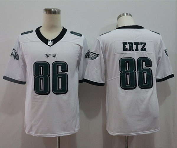 Men's Philadelphia Eagles Zach Ertz #86 White Game Jersey