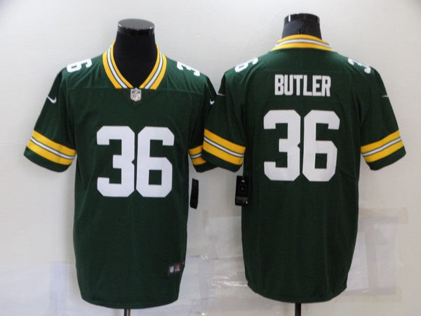 Men's Green Bay Packers LeRoy Butler #36 Green Game Jersey