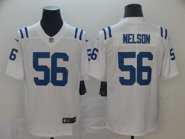 Men's Indianapolis Colts Quenton Nelson White Game Jersey