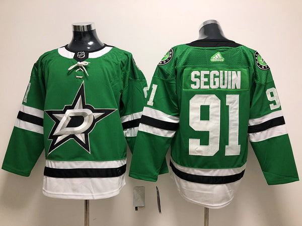 Men's Dallas Stars Tyler Seguin #91 Kelly Green Home Breakaway Player Jersey