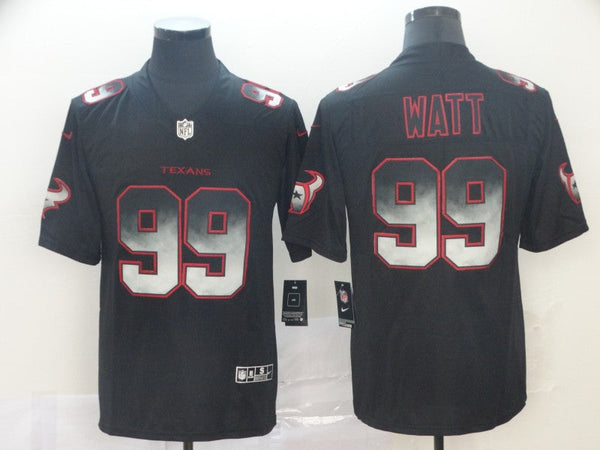 Men's Houston Texans J.J. Watt #99 Black Player Game Jersey