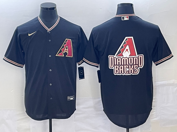 Men's Arizona Diamondbacks Black Replica Player Jersey