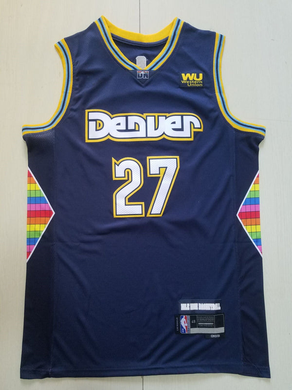 Men's Denver Nuggets Jamal Murray Navy 2021/22 Swingman Jersey - City Edition