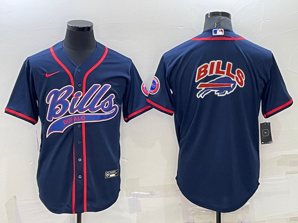 Men's Buffalo Bills Navy Game Jersey