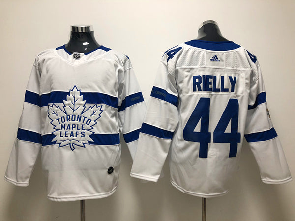 Men's Toronto Maple Leafs Morgan Rielly #44 White Player Jersey