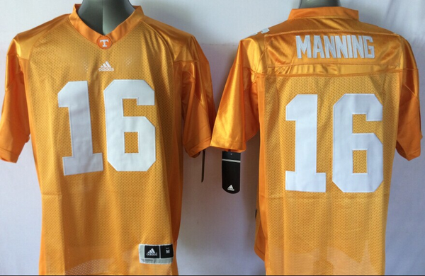 Men's Tennessee Volunteers Peyton Manning #16 Orange Player Jersey