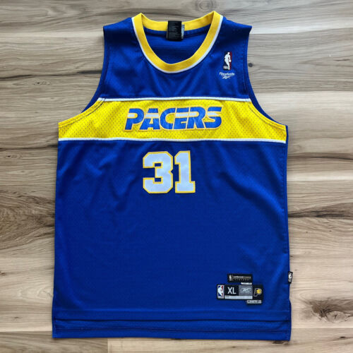 Men's Indiana Pacers Reggie Miller #31 Blue Swingman Jersey