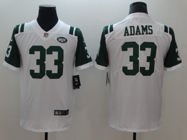 Men's New York Jets Jamal Adams #33 White Game Player Jersey