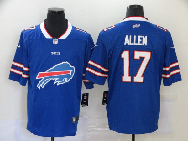 Men's Buffalo Bills Josh Allen #17 Blue Game Player Jersey