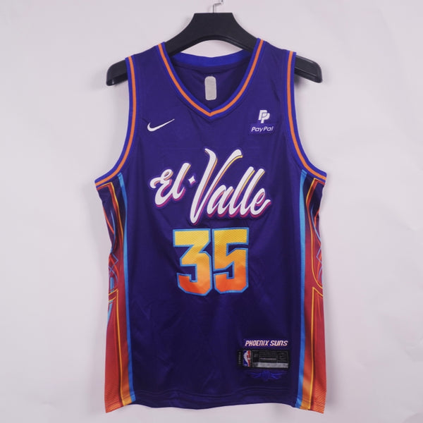 Men's Phoenix Suns Kevin Durant #35 Purple 2023/24 Swingman Jersey - City Edition