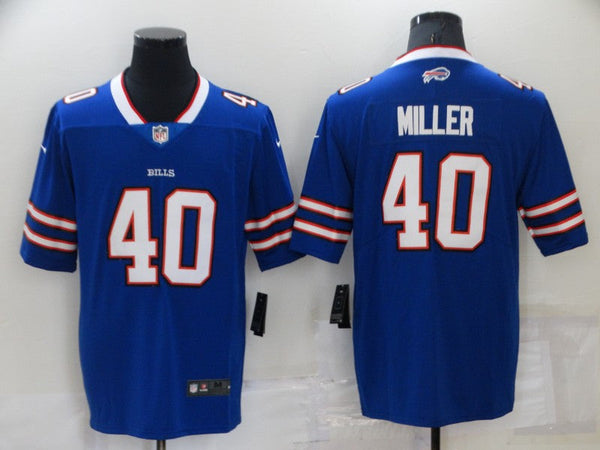 Men's Buffalo Bills Von Miller #40 Blue Game Jersey