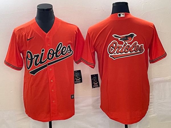 Men's Baltimore Orioles Orange Alternate Replica Team Jersey