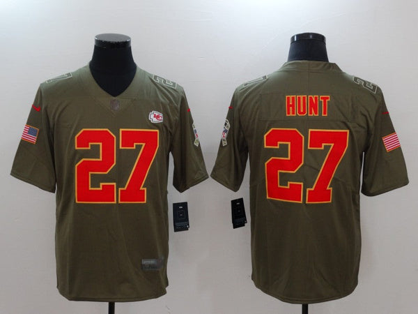 Men's Kansas City Chiefs Hunt Brown Game Jersey