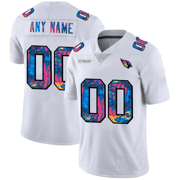 Custom Arizona Cardinals White Crucial Catch Vapor Limited Stitched Football Jerseys