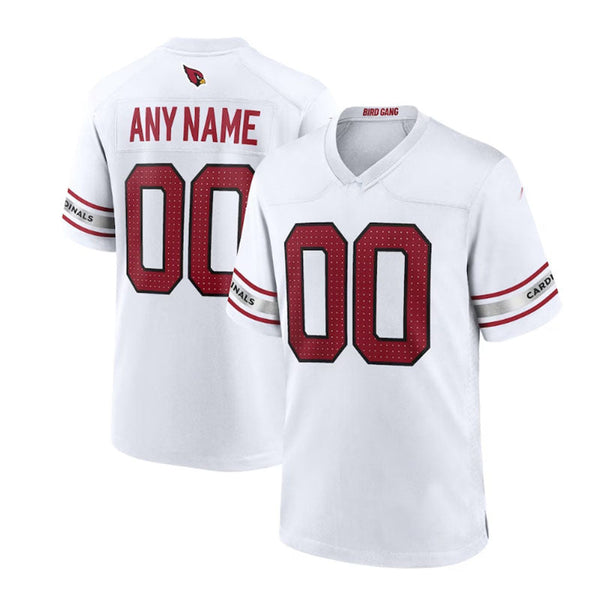 Custom Arizona Cardinals  Game Jersey - White Stitched American Football Jerseys