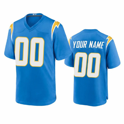 Custom Los Angeles Chargers American Football Jerseys Stitched 2022  Jerseys