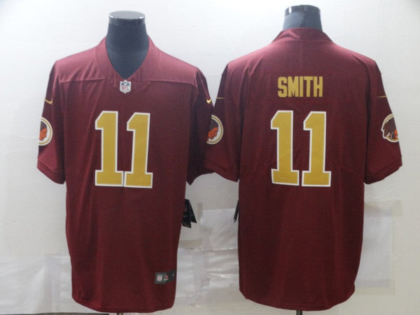 Men's Washington Redskins Alex Smith #11 Red Game Player Jersey