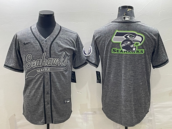 Men's Seattle Seahawks Gray Player Jersey