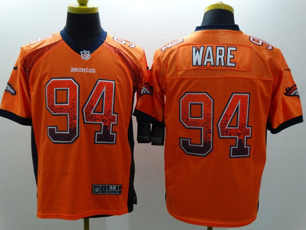 Men's Denver Broncos DeMarcus Ware #94 Orange Game Jersey