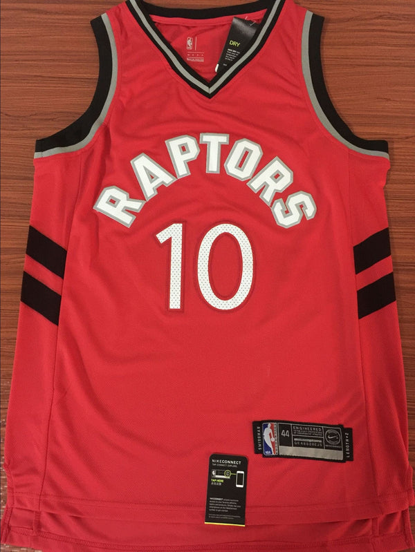 Men's Toronto Raptors DeMar DeRozan Red Swingman Custom Jersey