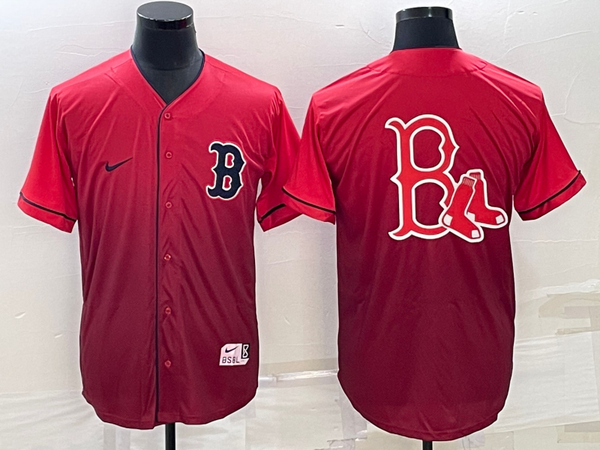 Men's Boston Red Sox Red Replica Team Jersey