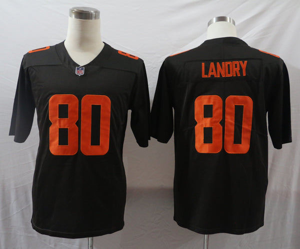 Men's Cleveland Browns Jarvis Landry #80 Brown Alternate Legend Jersey