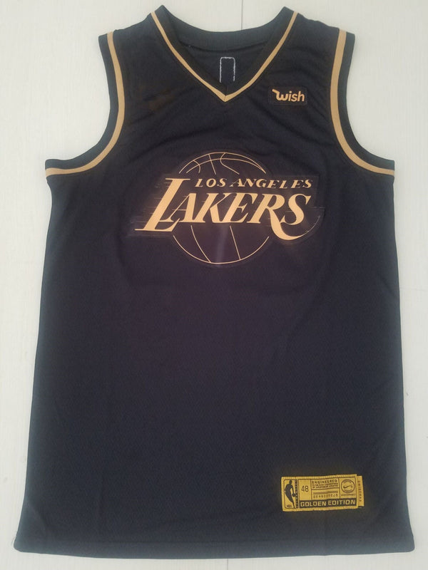 Men's Los Angeles Lakers Kobe Bryant #24 NBA Black Swingman Player Jersey